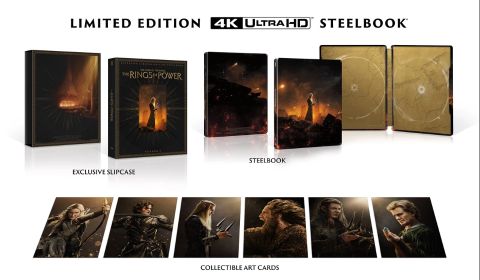 The Lord Of The Rings - The Rings Of Power - Season 2 (Import UK) (SOLO SUB ITA) 4K Ultra HD Steelbook