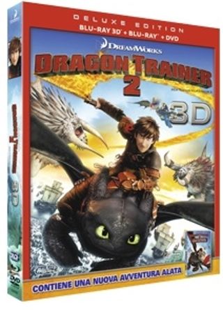Dragon Trainer 2 - Deluxe Edition (Blu-Ray 3D + Blu-Ray Disc + DVD)