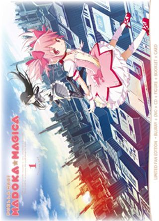 Madoka Magica - Vol. 1 - Limited Fan Edition (Blu-Ray Disc + DVD + CD + Booklet + Figure + Card)