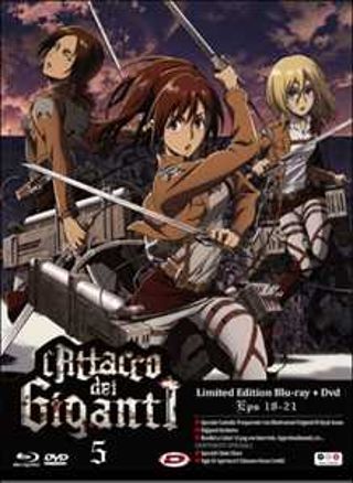 L'attacco dei Giganti - Vol. 5 - Limited Edition (Blu-Ray Disc + DVD)