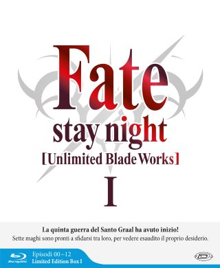 Fate/Stay Night: Unlimited Blade Works - Limited Edition Box I (3 Blu-Ray Disc)