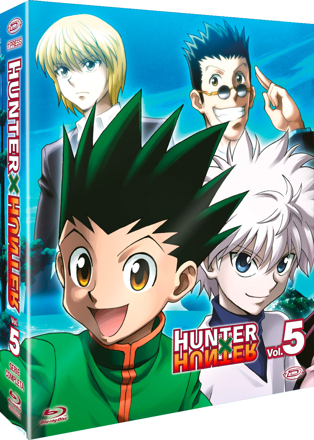 Hunter X Hunter -Vol. 5- Formichimere(3° Parte) -First Press (Eps.127-148)(4 Blu-Ray Disc + Booklet)