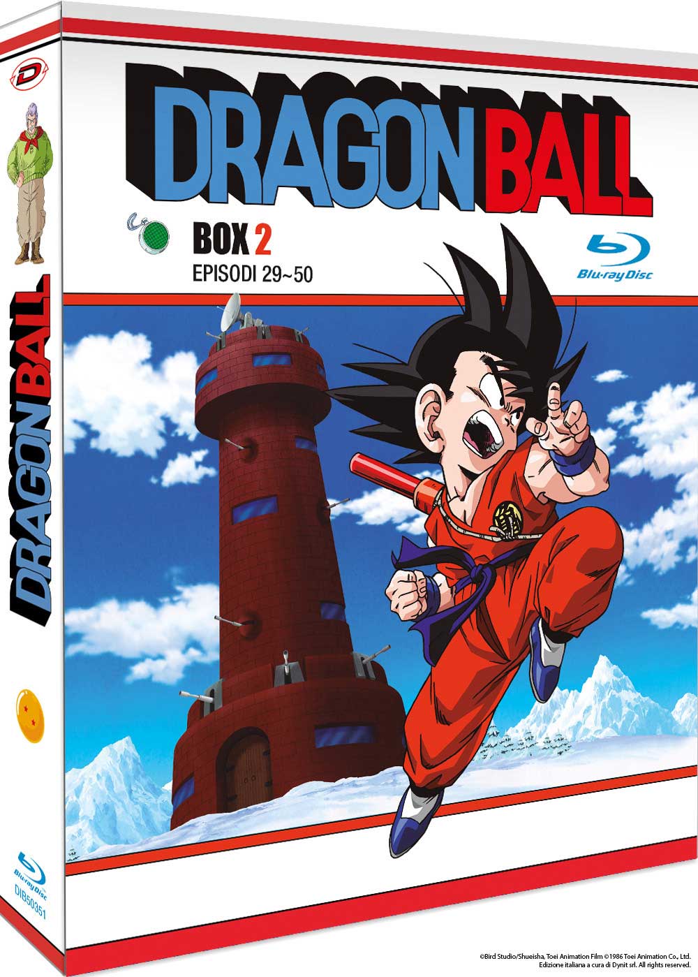 Dragon Ball - Box #02 (Eps. 29-50) (3 Blu-Ray Disc)