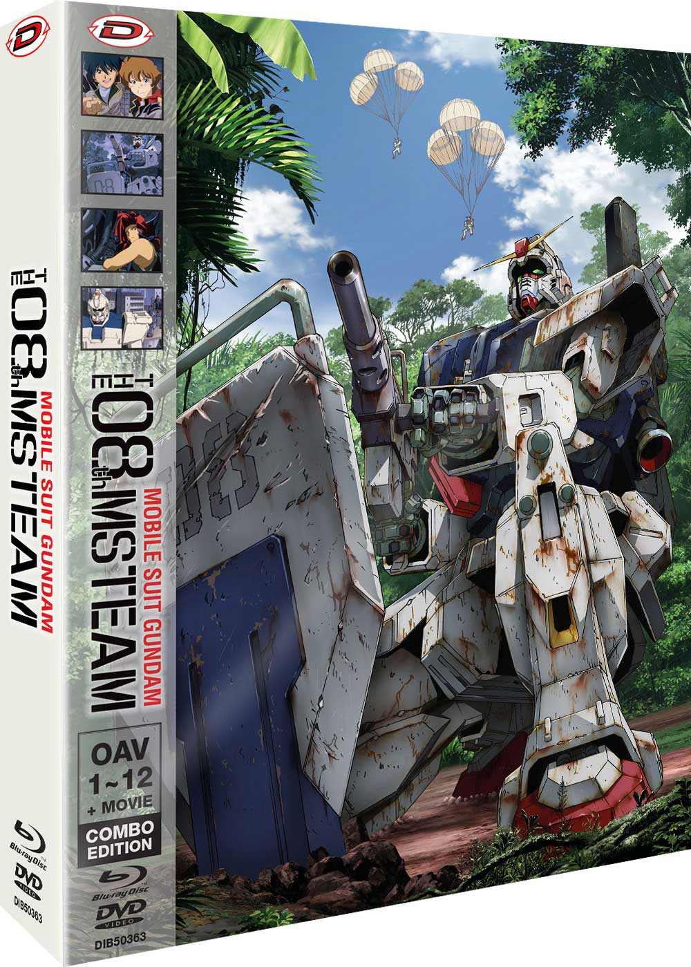 Mobile Suit Gundam - The 08Th Ms Team - Limited Edition (Oav 01-12+Movie) (3 Blu-Ray Disc + 3 DVD)