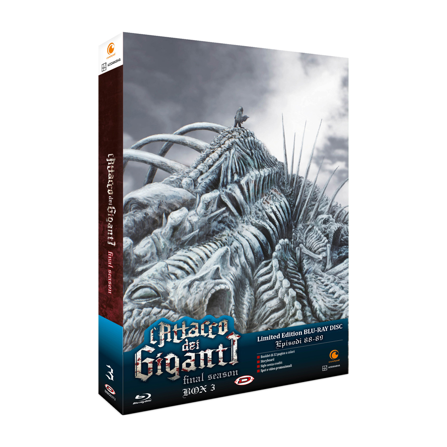L'attacco dei Giganti - The Final Season - Vol. 3 - Limited Edition (Blu-Ray Disc)