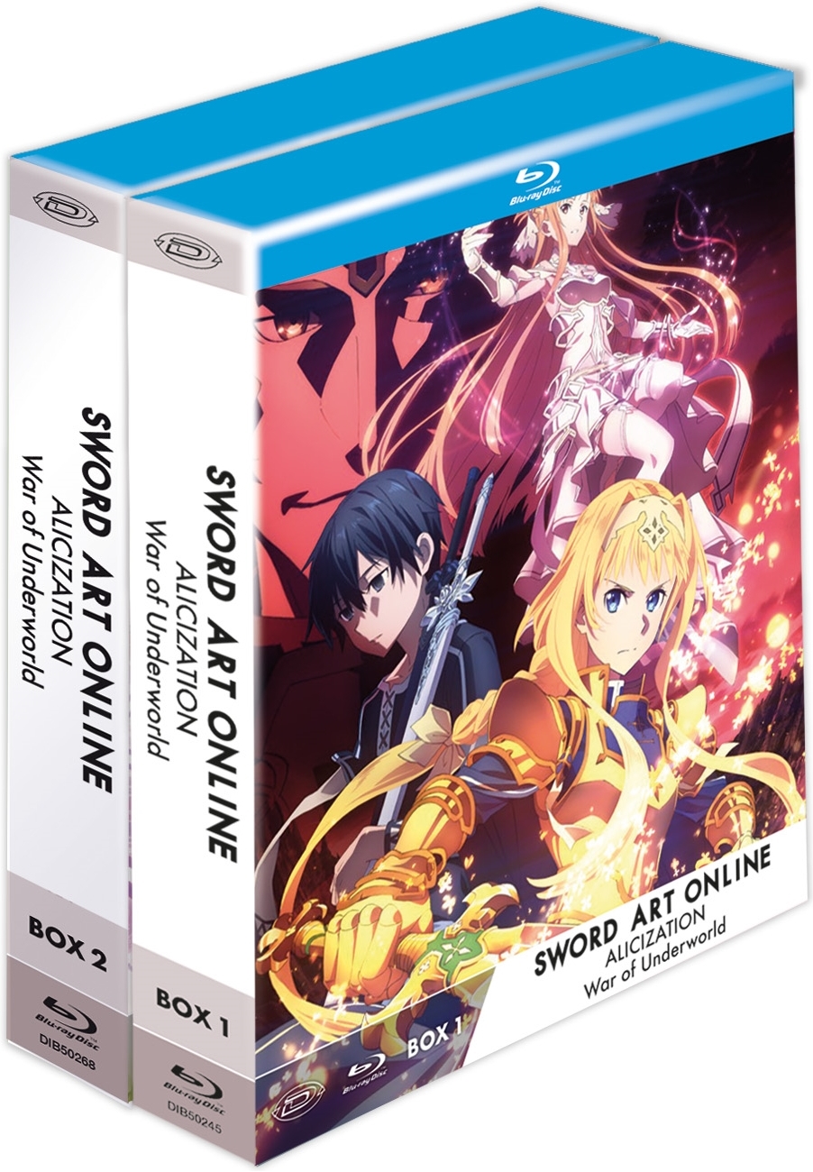 Sword Art Online - Alicization - War of Underworld - Bundle Ltd Box #01-02 (6 Blu-Ray Disc)