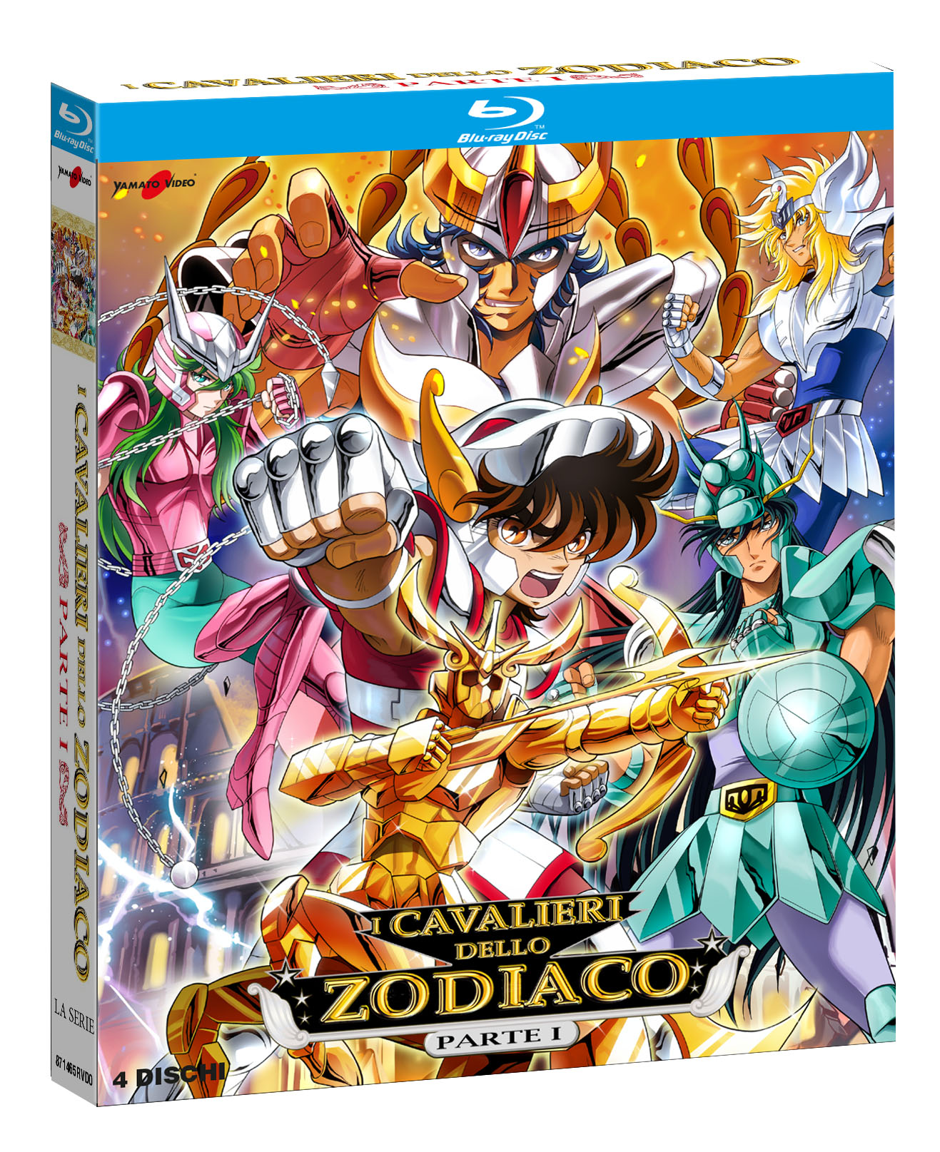 I Cavalieri dello zodiaco - Parte 1 - Limited Edition (4 Blu-Ray Disc + Booklet)