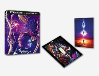 The Marvels (4K Ultra HD + Blu-Ray Disc + Card - SteelBook + Comic Book)