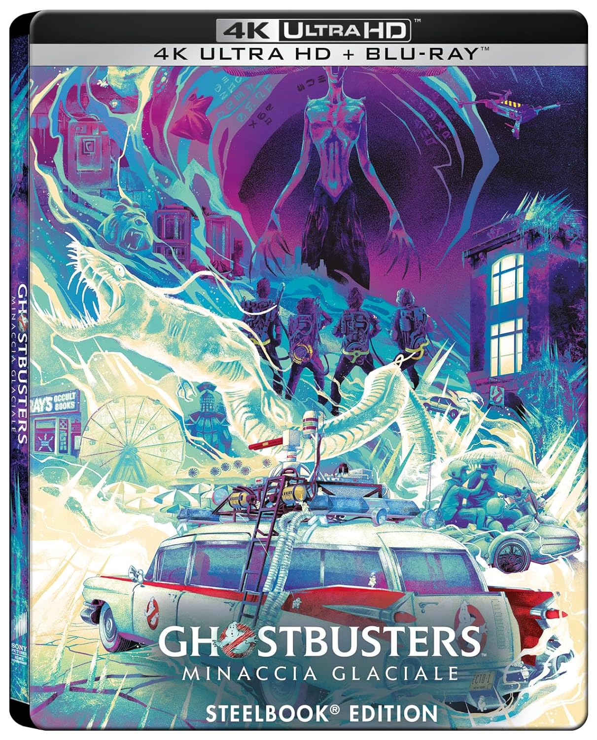 Ghostbusters - Minaccia glaciale - Variant 1 (4K Ultra HD + Blu-Ray Disc - SteelBook)
