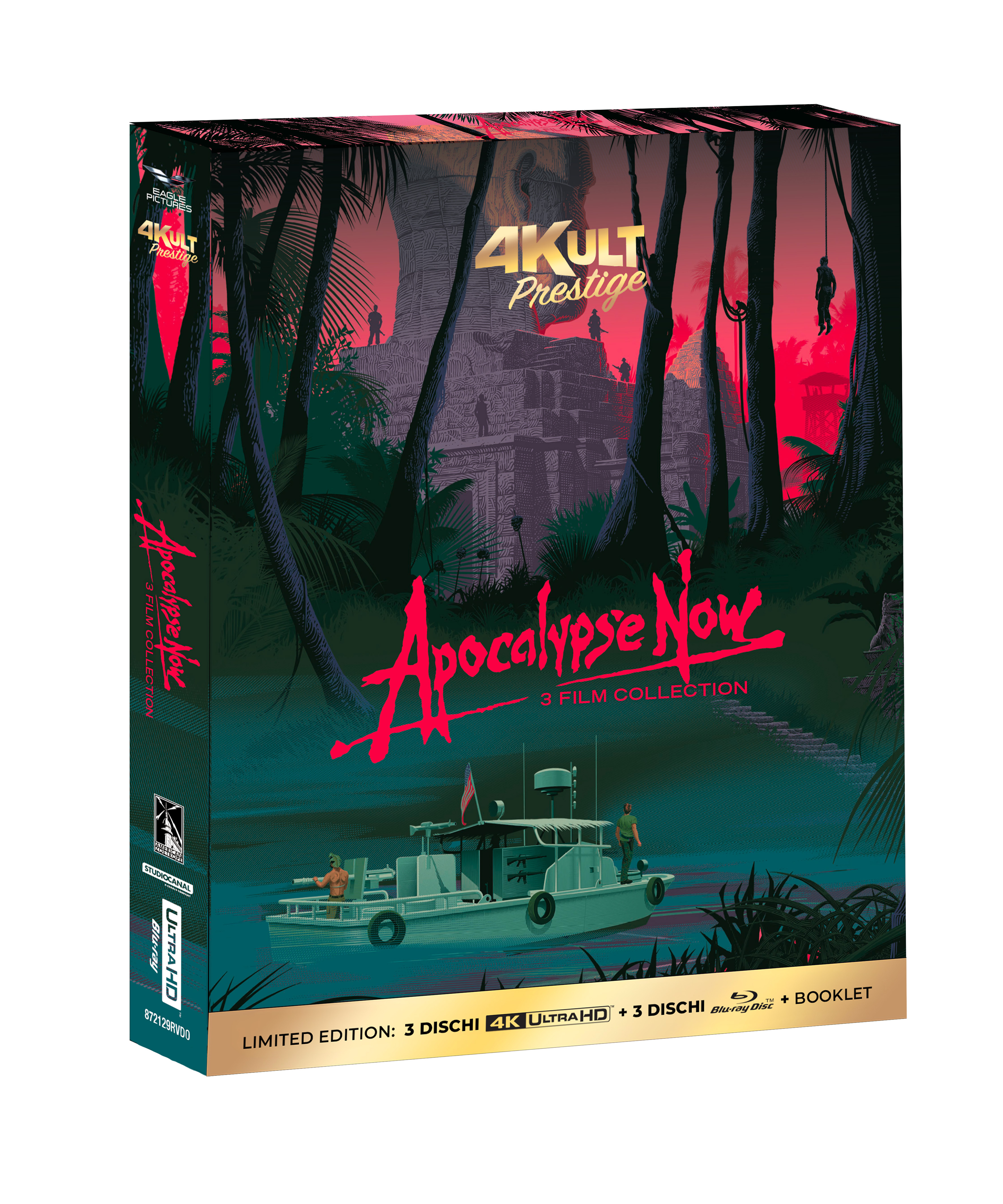 Apocalypse Now (4Kult Prestige) (3 4K Ultra HD + 3 Blu-Ray Disc + Booklet + Card)