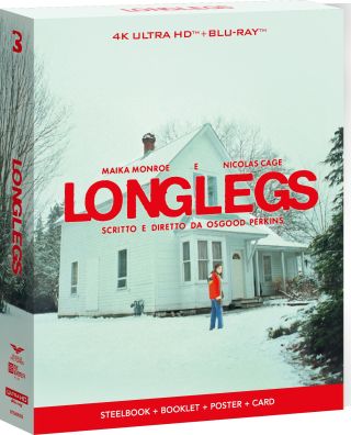 Longlegs - Ultra Limited (4K Ultra HD + Blu-Ray Disc + 3 Cards + Poster - Steelbook)