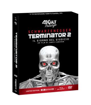 Terminator 2 - Il giorno del giudizio (4Kult Prestige) (4K Ultra HD + 3 Blu-Ray Disc + DVD + 4 card)