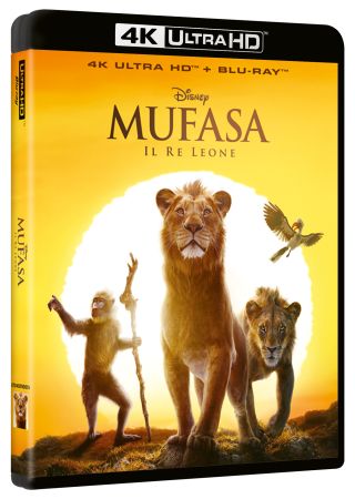 Mufasa - Il re leone (4K Ultra HD + Blu-Ray Disc)