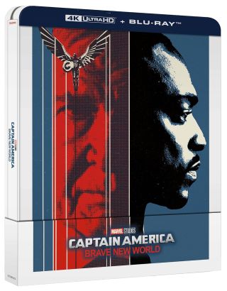 Captain America: Brave New World (4K Ultra HD + Blu-Ray Disc + Card - SteelBook)