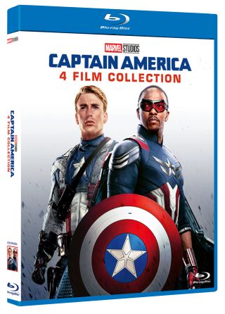 Captain America - 4-Film Collection (4 Blu-Ray Disc)