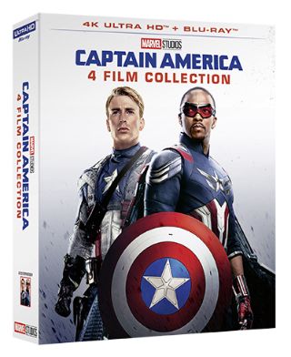 Captain America - 4-Film Collection (4 4K Ultra HD + 4 Blu-Ray Disc)