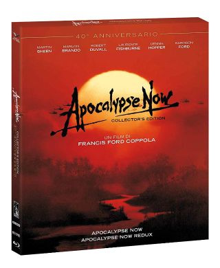 Apocalypse Now + Redux - Collector's Edition 40° Anniversario (2 Blu-Ray Disc - MediaBook)
