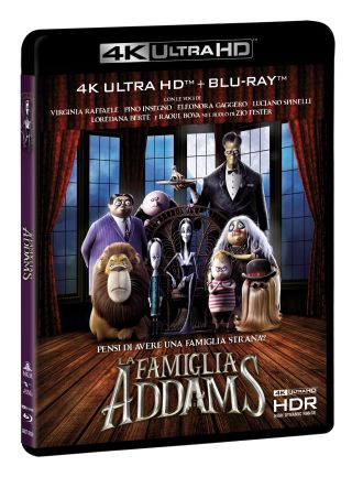 La famiglia Addams (2019) (4K Ultra HD + Blu-Ray Disc + Booklet)