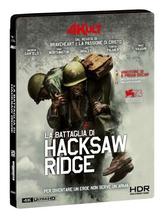 La battaglia di Hacksaw Ridge (4Kult) (4K Ultra HD + Blu-Ray Disc + Card)