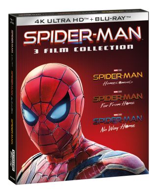 Spider-Man - 3 Film Collection (3 4K Ultra HD + 3 Blu-Ray Disc + Card)