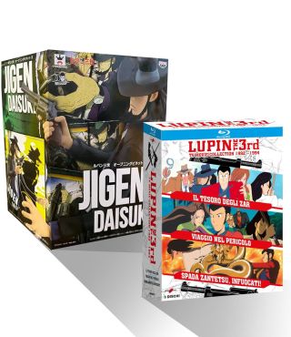 Lupin III - Tv Movie Collection 1992-1994 (3 Blu-Ray Disc) + Action Figure di Jigen