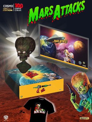 Mars Attacks! - One Click - Cosmo Collection 3d (Blu-Ray Disc + Box)