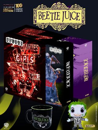 Beetlejuice - One Click - Monster Collection (4K Ultra HD + Blu-Ray Disc + Box)