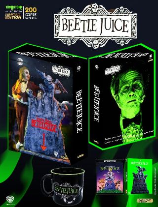 Beetlejuice - Tombstone Ed. (4K Ultra HD + Blu-Ray Disc + 2 Postcards + Booklet + Poster)