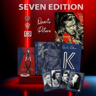 Quarto potere - 02 Seven Edition (4K Ultra HD + Blu-Ray Disc + 4 Card + Poster + Gadget)