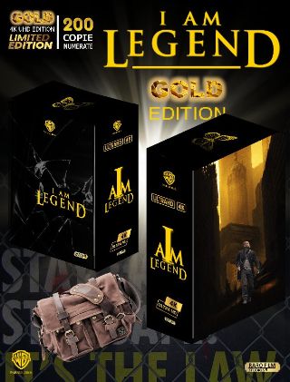 Io sono leggenda - Gold Edition 01 (4K Ultra HD + Blu-Ray Disc + 8 Postecard + Booklet - Digipack)