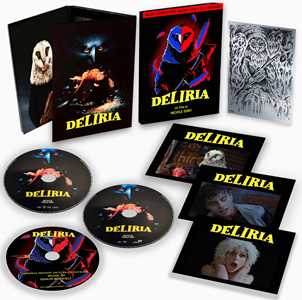 Deliria - Deluxe Limited Edition (Blu-Ray Disc + DVD + CD + Postcard)