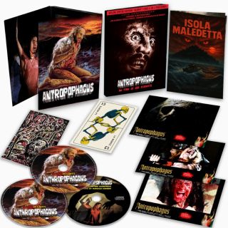 Antropophagus - 40Th Anniversary Deluxe Edition (Blu-Ray Disc + DVD + CD + Postcards)