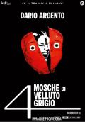 4 mosche di velluto grigio 4K Ultra HD
