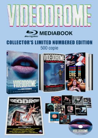 Videodrome - Collector's Limited Numbered Edition (Blu-Ray Disc - Mediabook)