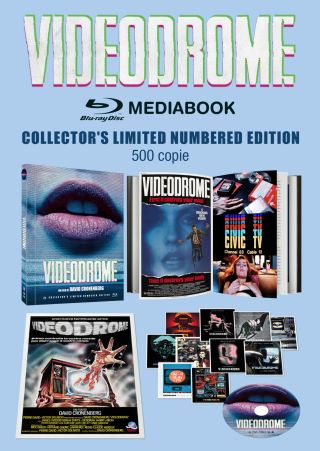 Videodrome - Collector's Limited Numbered Edition (Blu-Ray Disc - Mediabook)