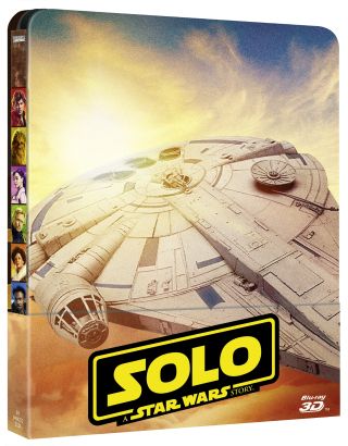 Solo - A Star Wars Story (Blu-Ray 3D + Blu-Ray Disc + Bonus Disc - SteelBook)