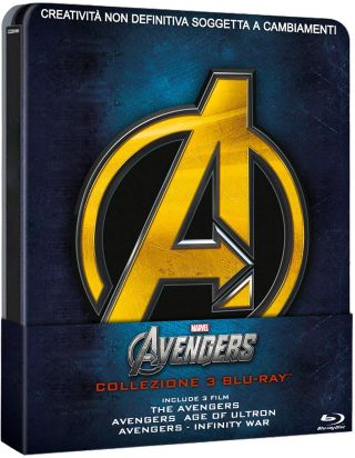 Avengers - La Collezione Completa (3 Blu-Ray Disc - SteelBook)