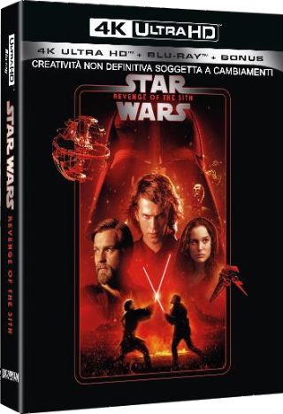 Star Wars Episodio III - La vendetta dei Sith (4K Ultra HD + Blu-Ray Disc + Bonus Disc)