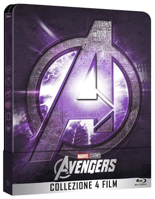Avengers - Collezione 4 Film (4 Blu-Ray Disc + Bonus Disc - SteelBook)