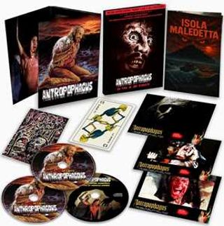 Antropophagus - 40Th Anniversary Deluxe Edition (Blu-Ray Disc + DVD + CD + Postcards)