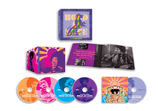 Jimi Hendrix - Bold As Love (Blu-Ray Audio + 4 CD)