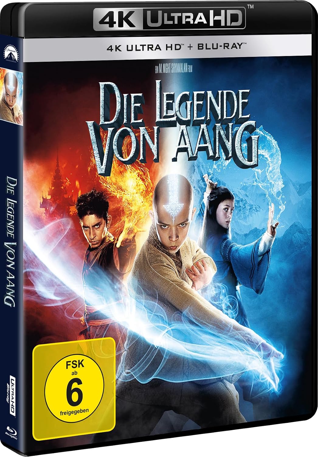 Die Legende von Aang (L'ultimo dominatore dell'aria) (Import GER) (4K Ultra HD + Blu-Ray Disc) — 4K Ultra HD