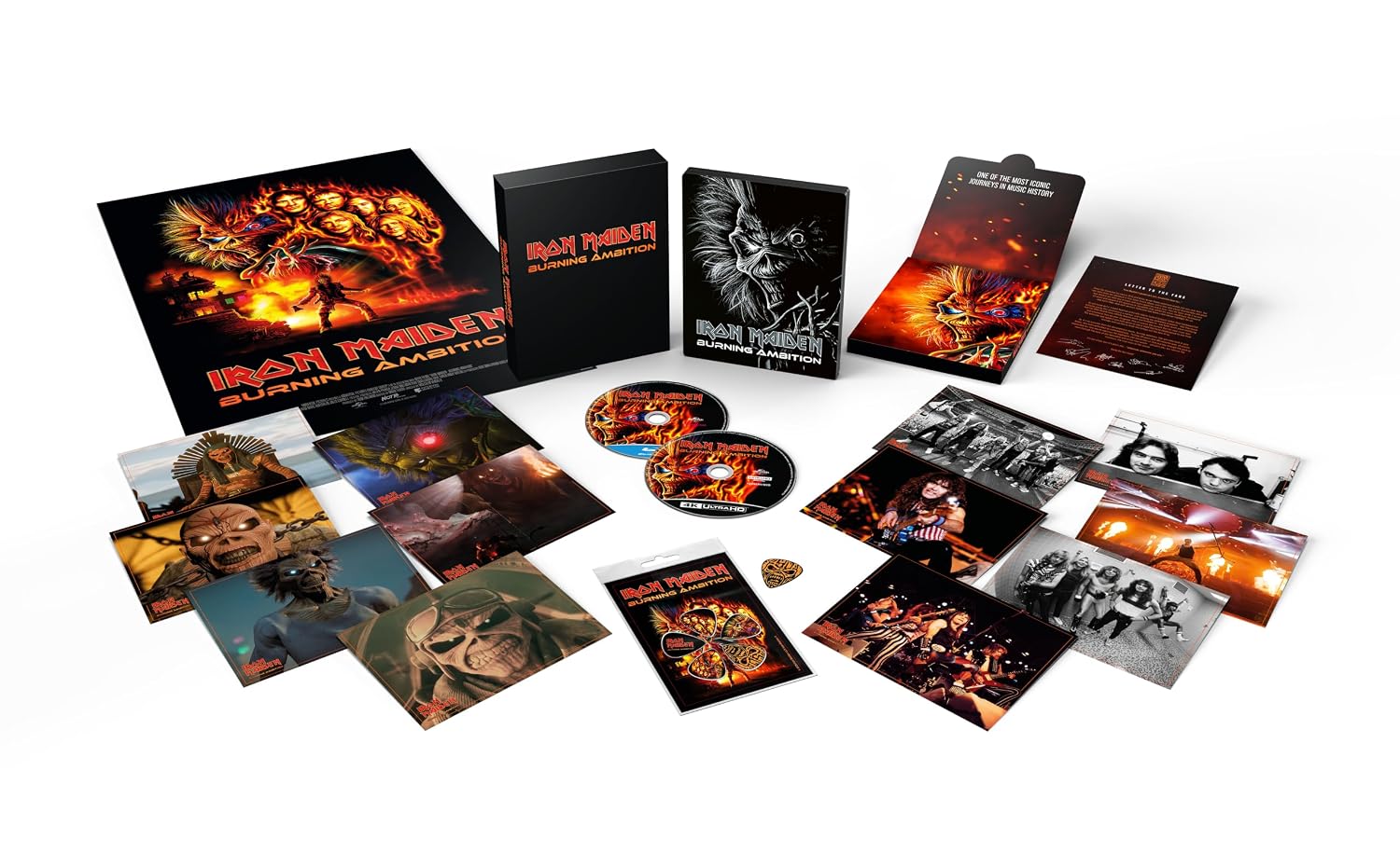 Iron Maiden - Burning Ambition - Edizione Collector's (4K Ultra HD + Blu-Ray Disc - SteelBook)