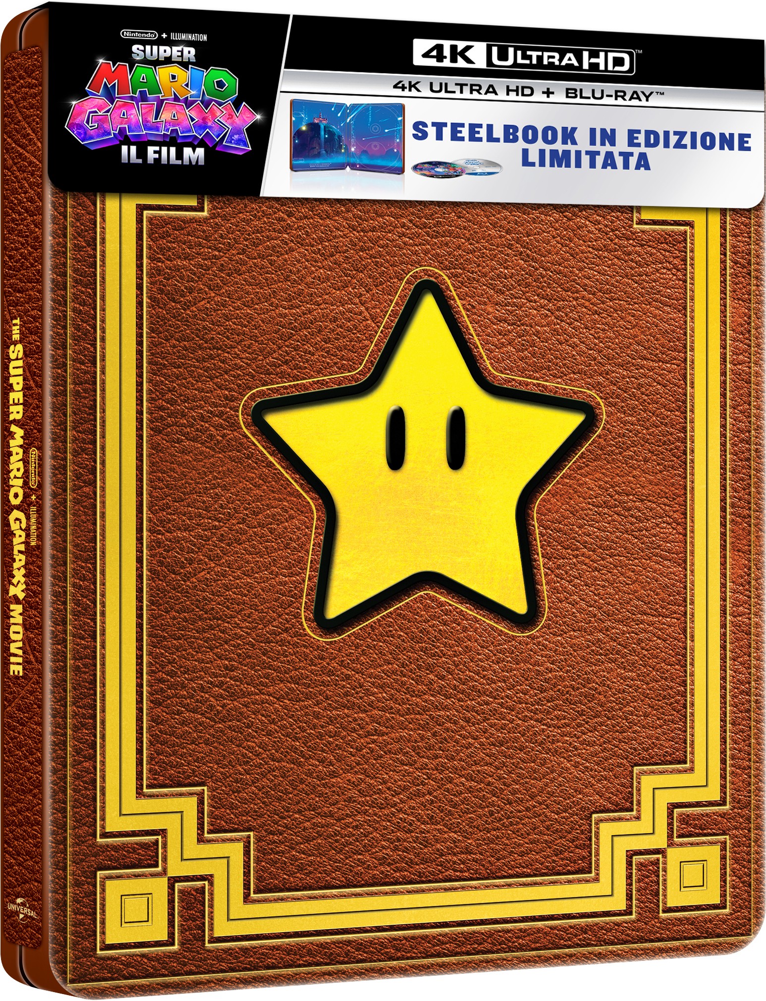 Super Mario Galaxy - Il film (4K Ultra HD + Blu-Ray Disc - SteelBook)