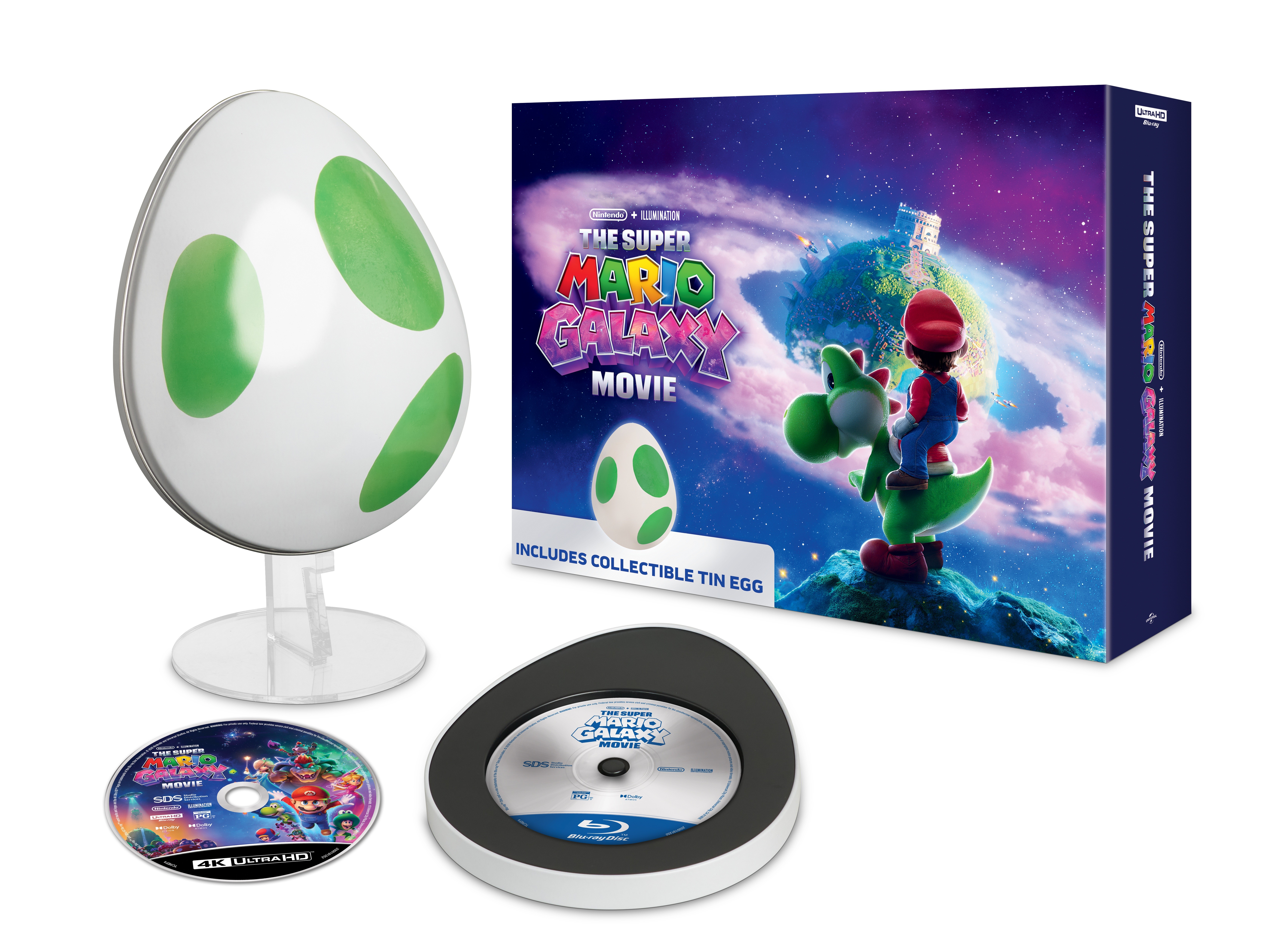 Super Mario Galaxy - Il film - Limited Edition Yoshi Egg (4K Ultra HD + Blu-Ray Disc)