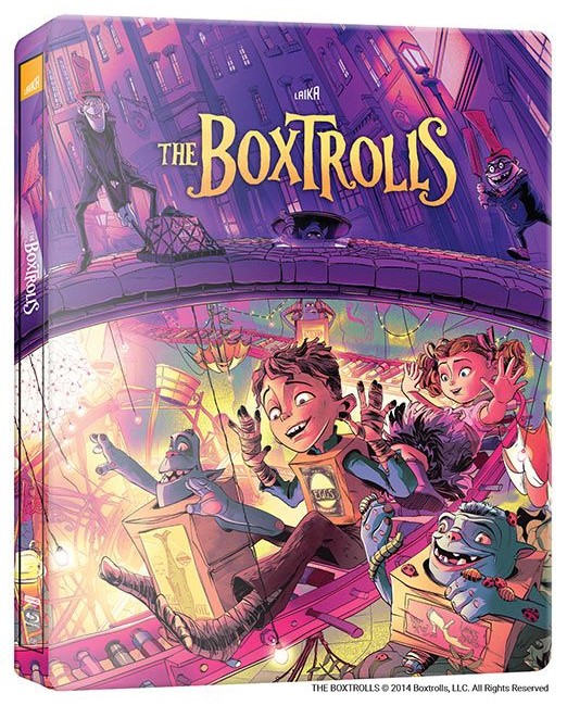 Boxtrolls - Le scatole magiche (4K Ultra HD + Blu-Ray Disc - SteelBook)