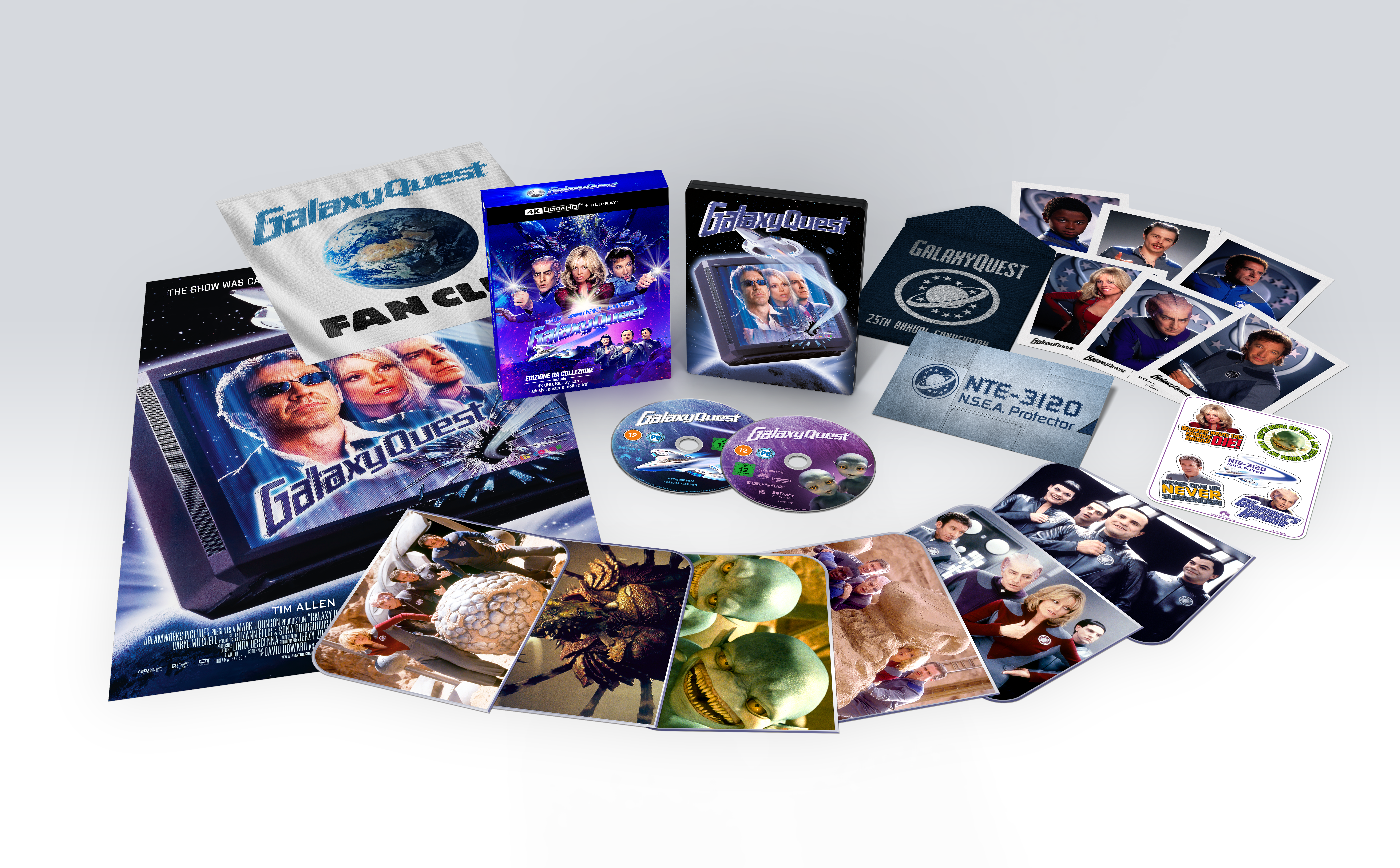Galaxy Quest - Collector's 20° anniversario (4K Ultra HD + Blu-Ray Disc - SteelBook)