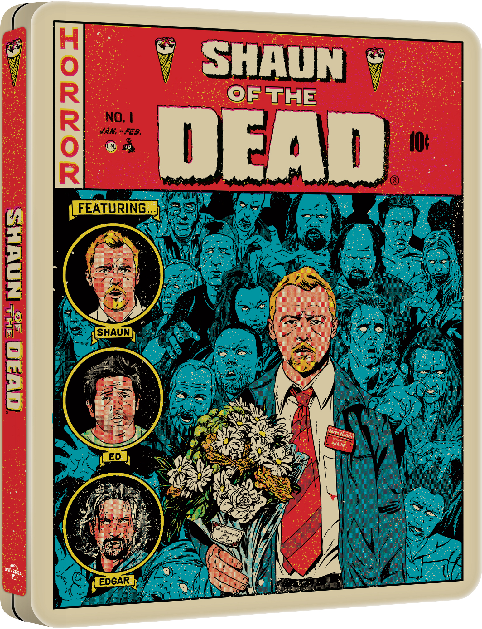 L'alba dei morti dementi - Shaun of the Dead (4K Ultra HD - SteelBook)