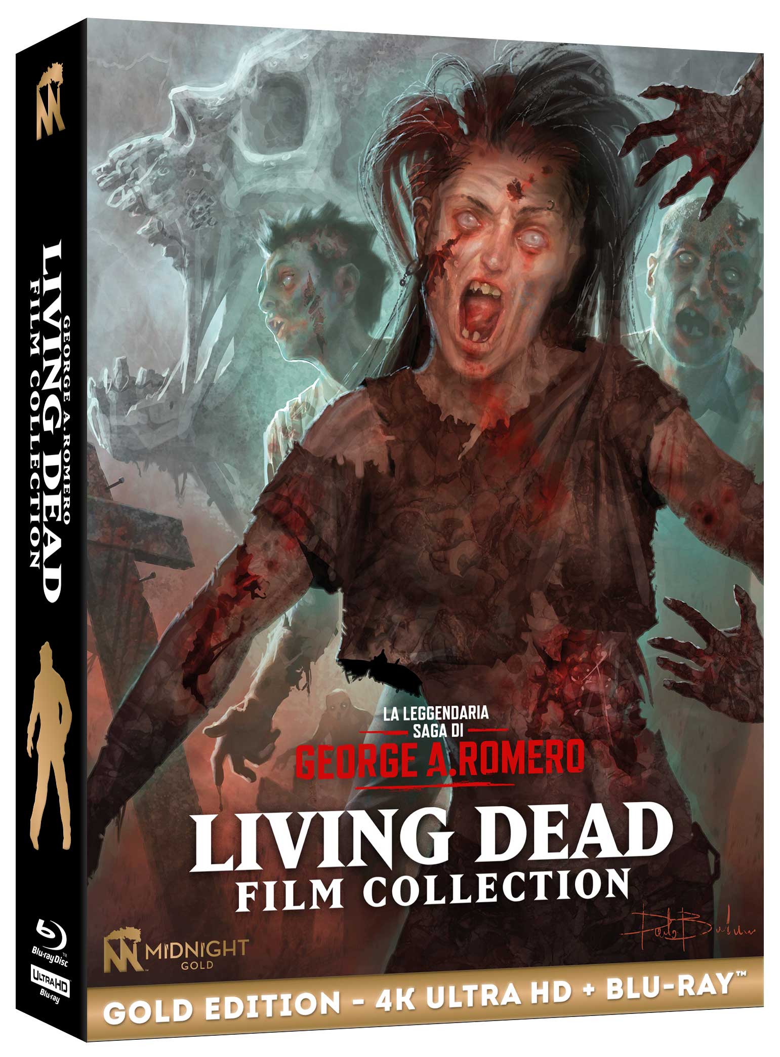 Living Dead Film Collection - Gold Edition (3 4K Ultra HD + 8 Blu-Ray Disc + Booklet)