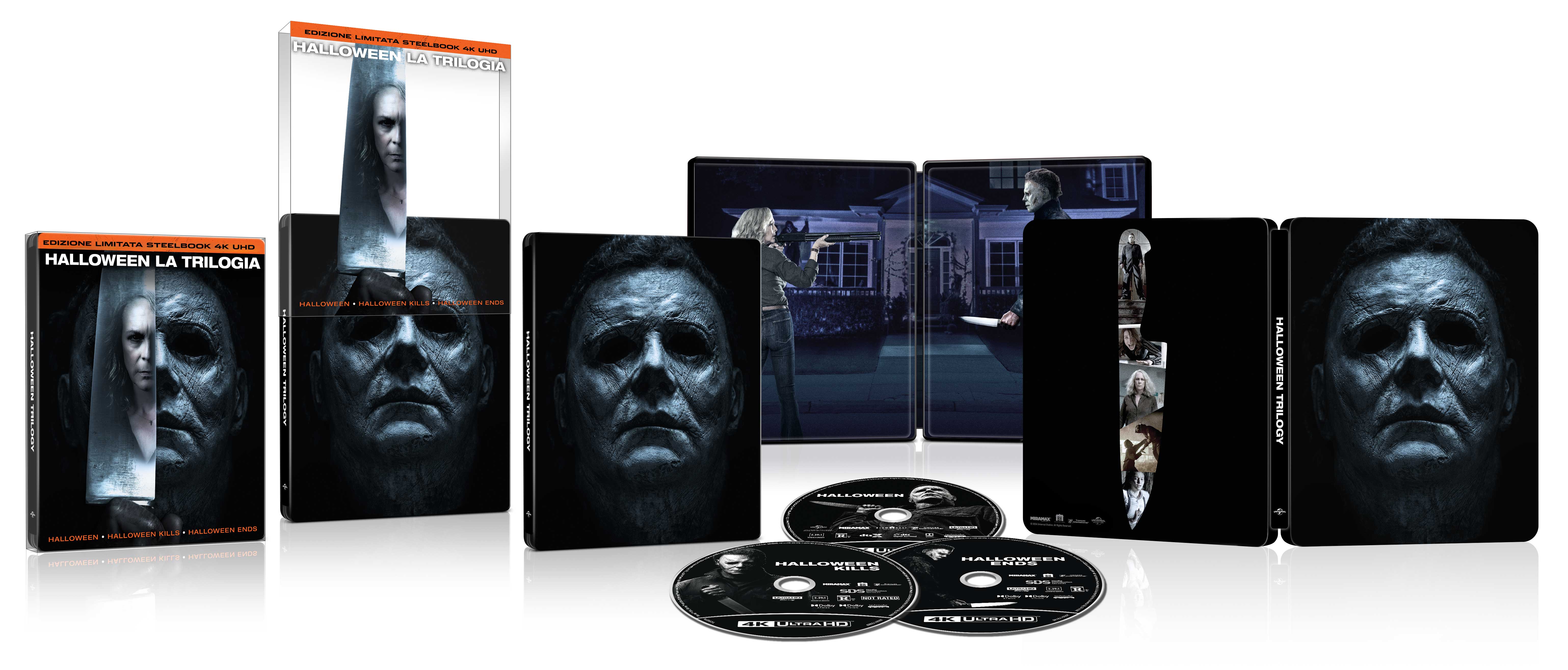 Halloween Trilogy (3 4K Ultra HD - SteelBook)